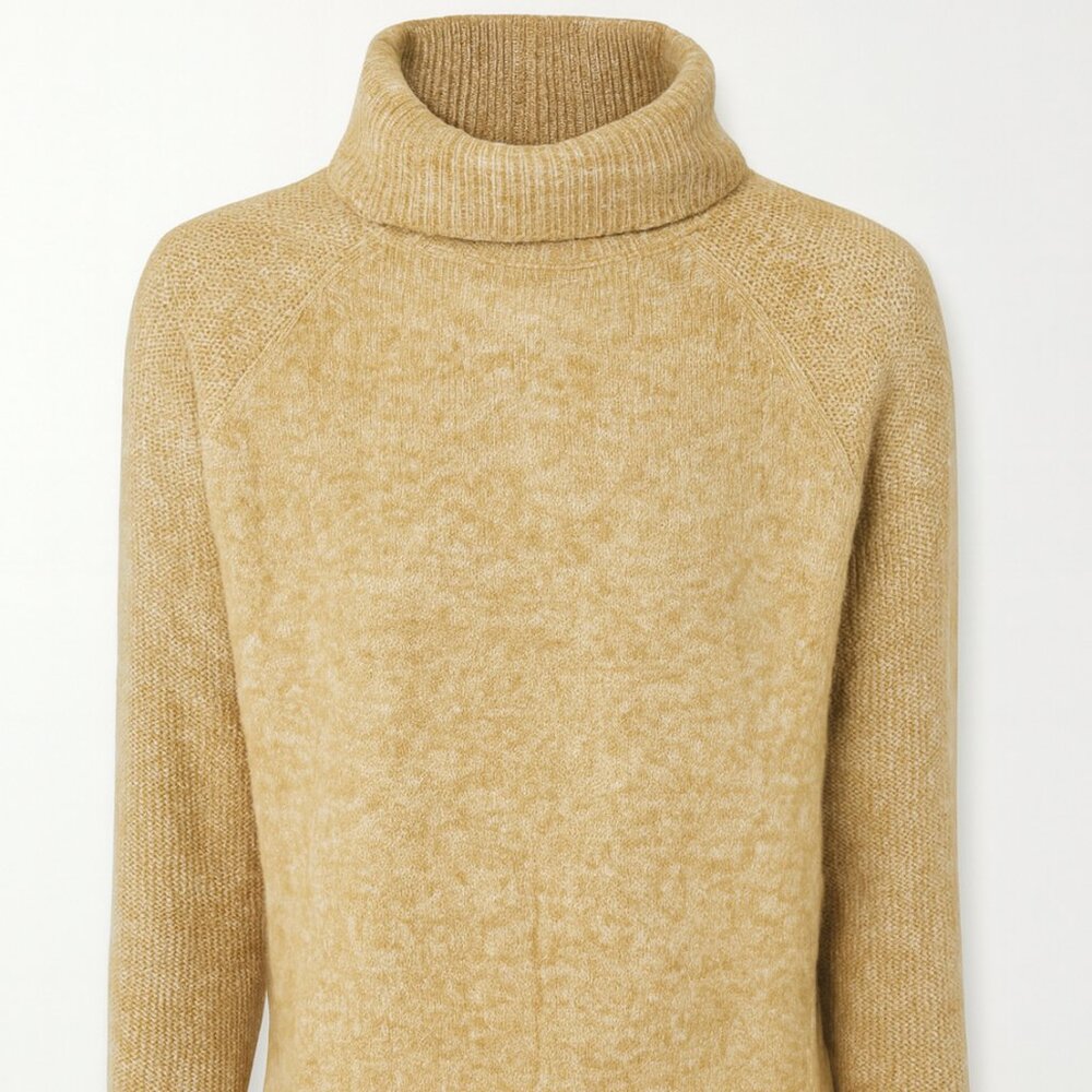 Cozy Camel Colored Turtleneck Sweater by LOFT